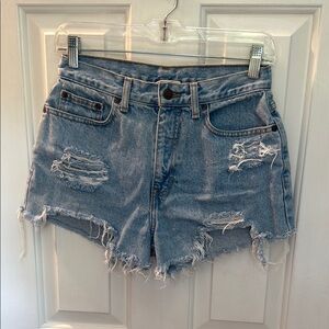 3/$15 JEANOLOGY Distressed Denim Shorts